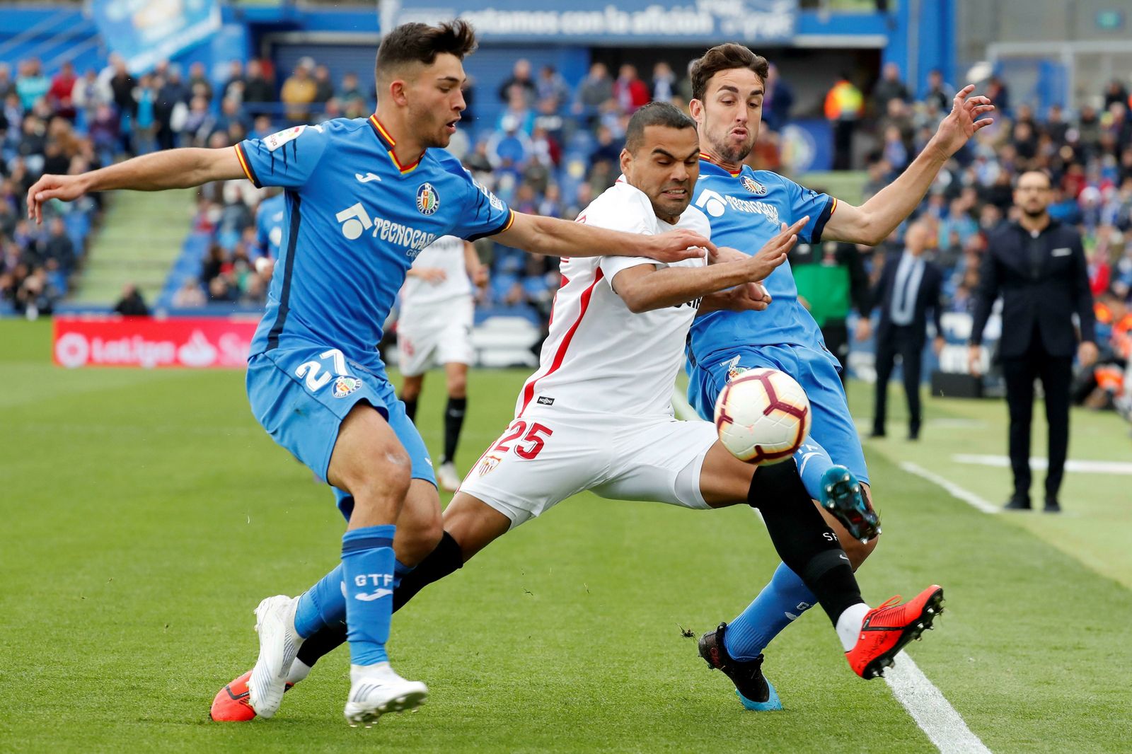 Las imágenes del Getafe-Sevilla FC