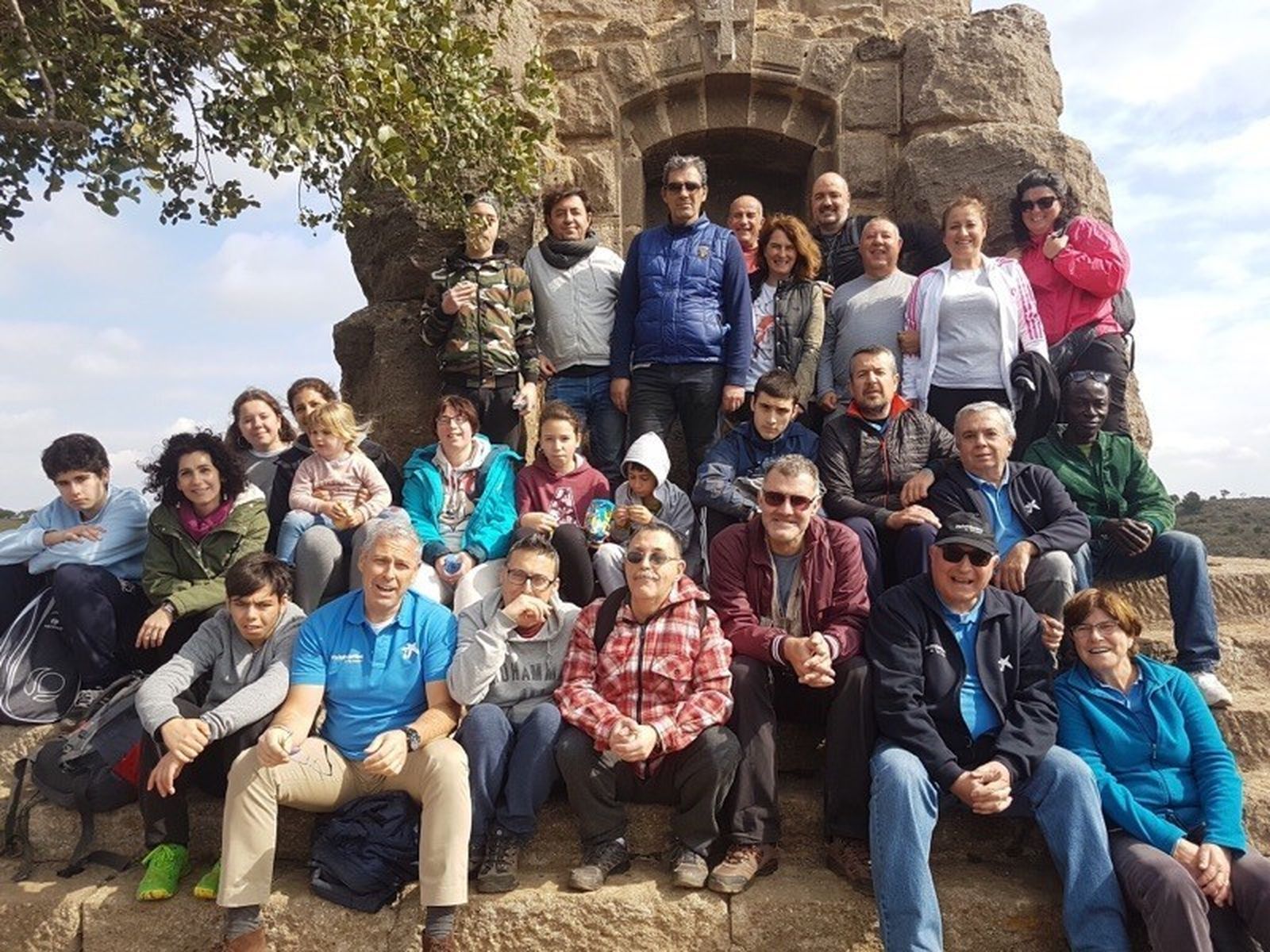 Algunas de las personas que participaron en la actividad del pasado sábado.