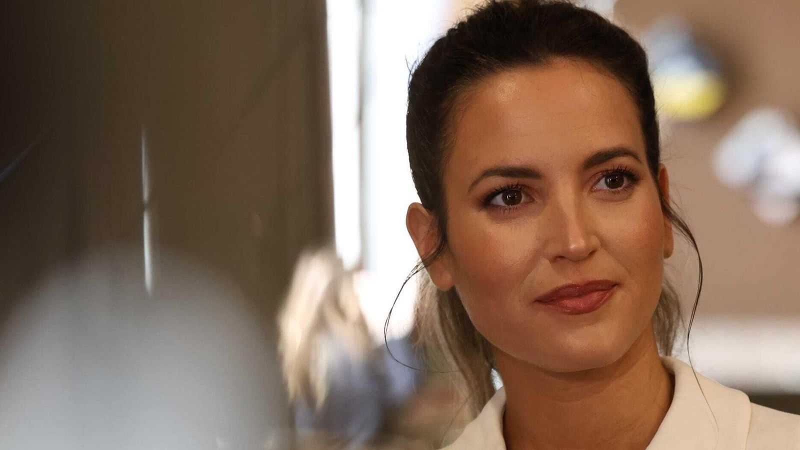 Ana Fernández este jueves en Málaga. Ana Fernández este jueves en Málaga.