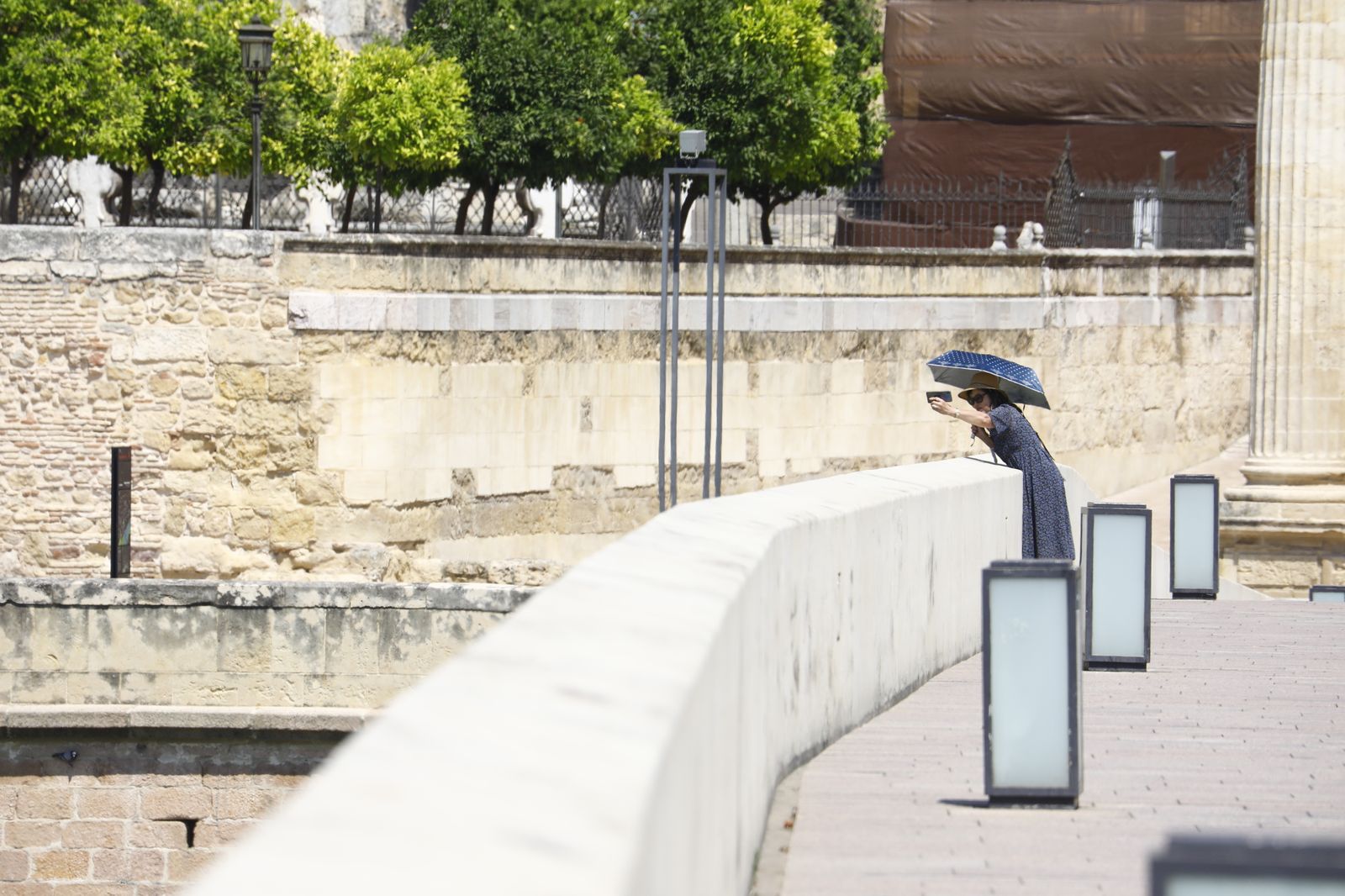 Un domingo en Córdoba en alerta naranja por calor, en imágenes