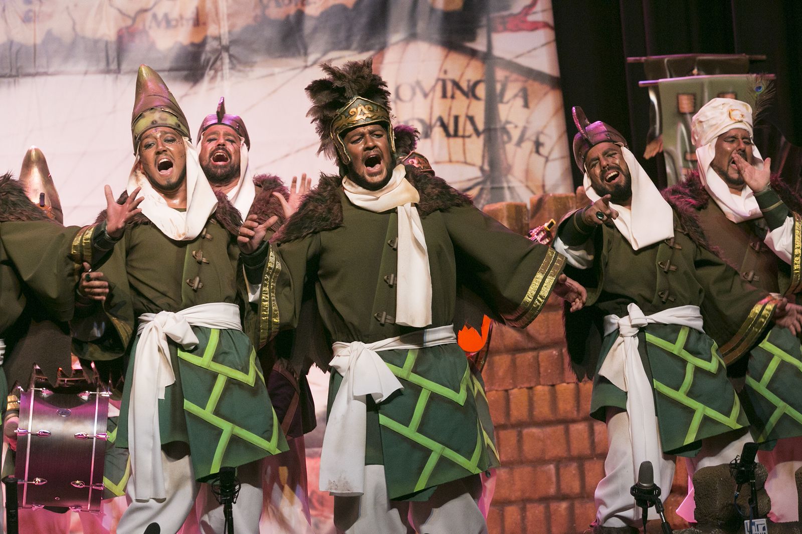 Las Imágenes del Carnaval Colombino: Primera fase de Semifinales