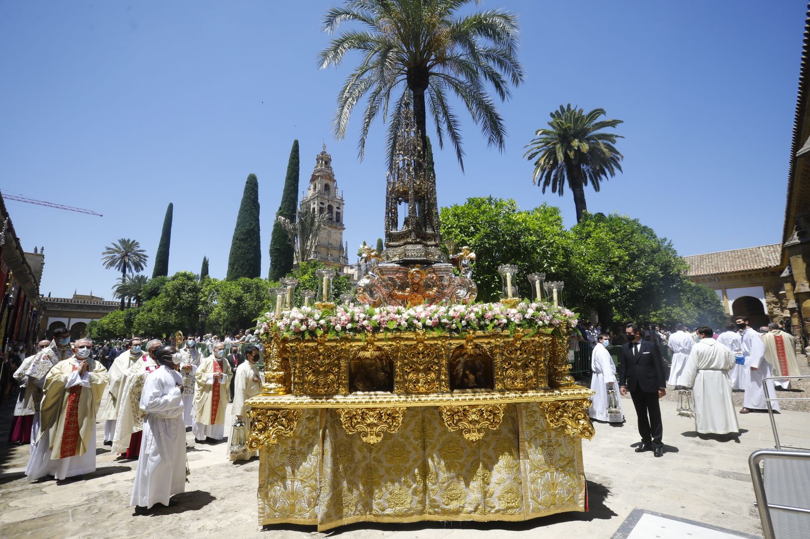 La procesión del Corpu Christi de Córdoba, en imágenes