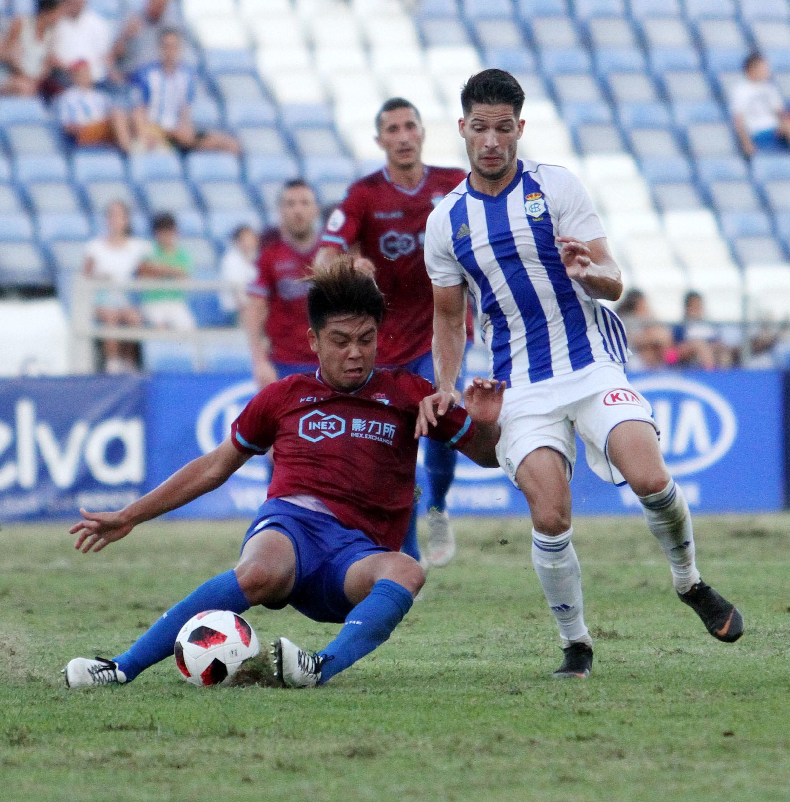 Imágenes del Recreativo de Huelva-Jumilla