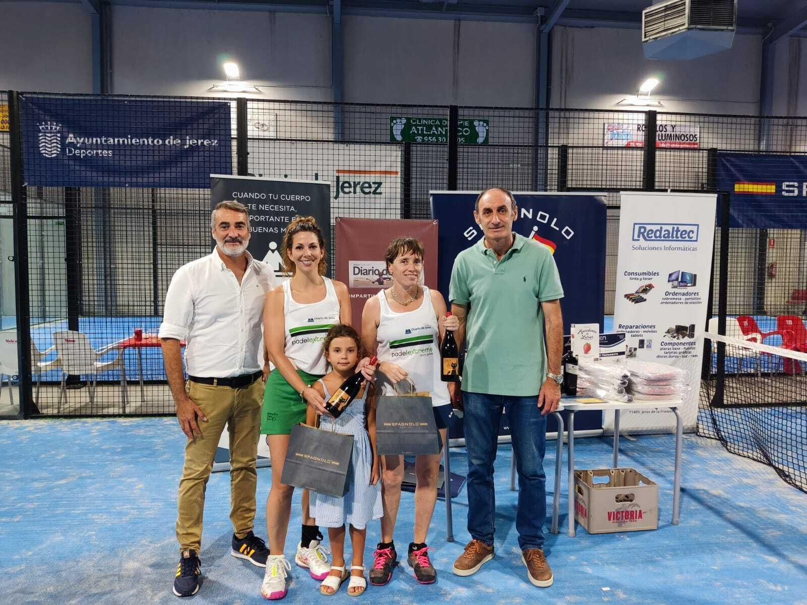 Así fue la entrega de trofeos a los ganadores de la VIII Diario de Jerez Padel Cup