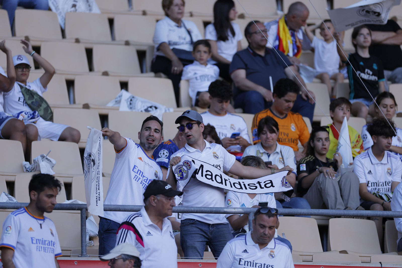 Búscate en las fotos de la final de la Copa del Rey entre el Madrid y el Osasuna