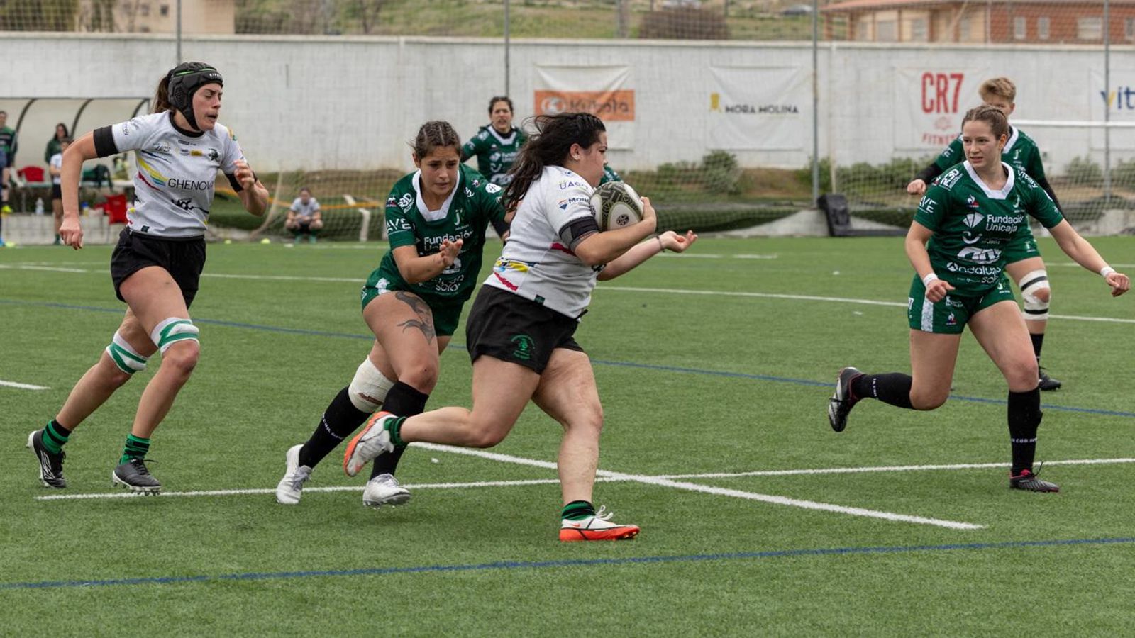La alegría por el título de campeonas de Jaén Rugby femenino, en imágenes