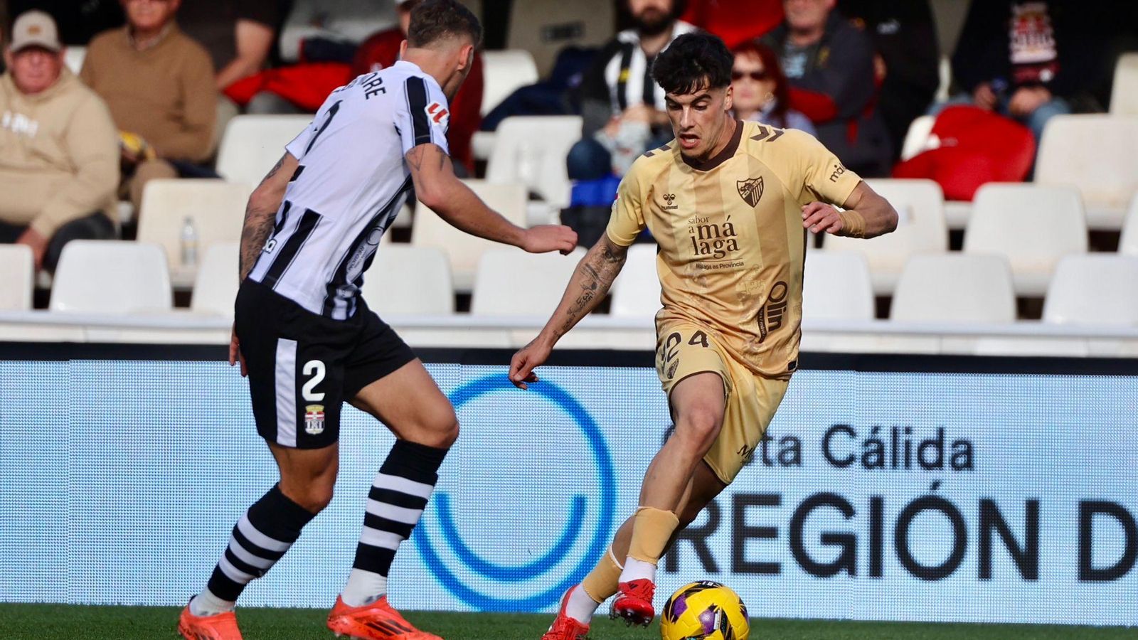 Las fotos del FC Cartagena-Málaga CF