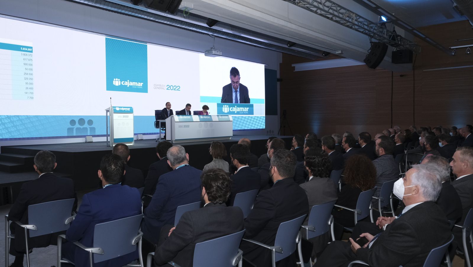 Imágenes de la Asamblea de Cajamar 2022.