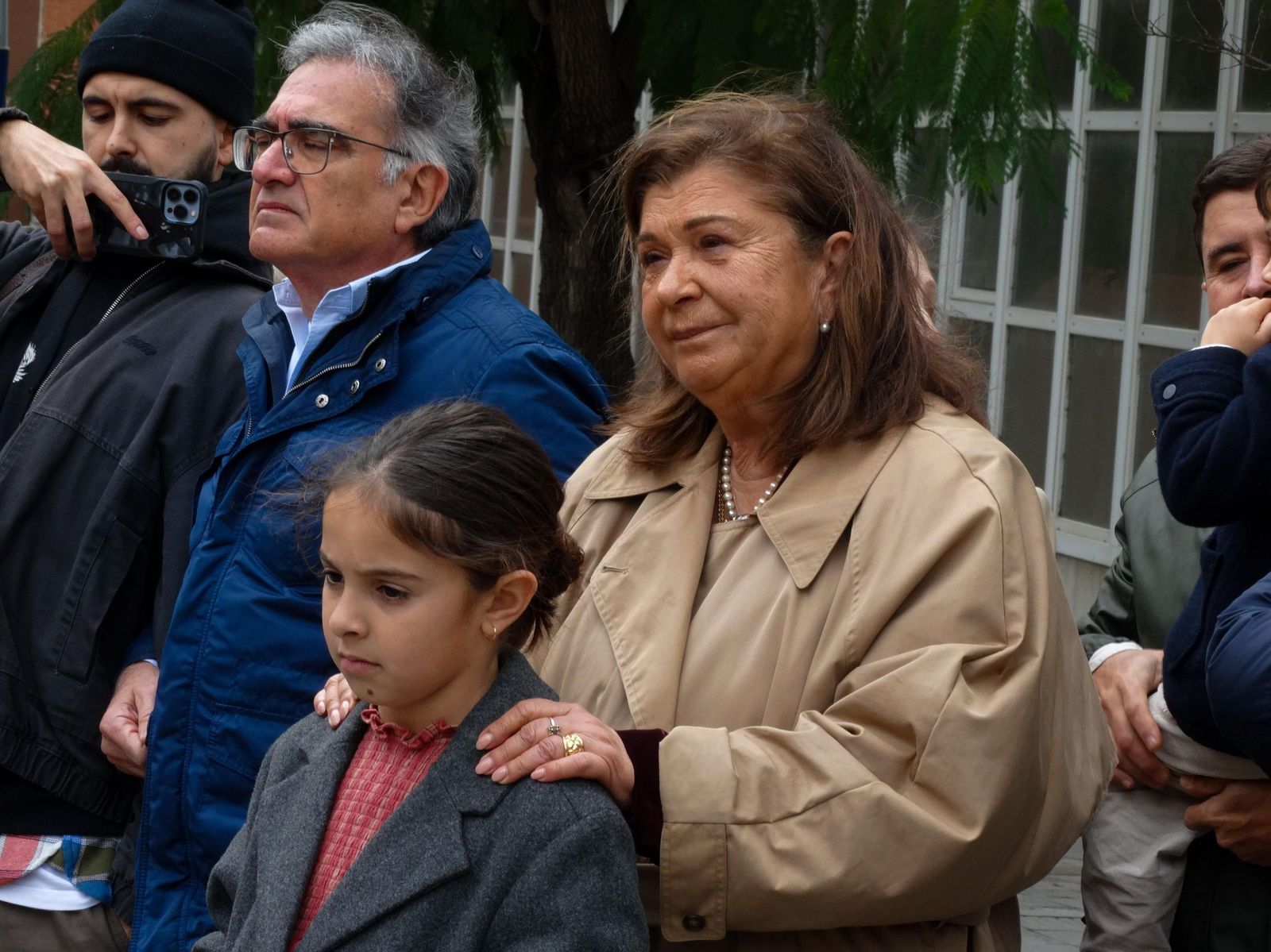 Fotografías de la rotulación del jardín Doctor Anselmo Botello