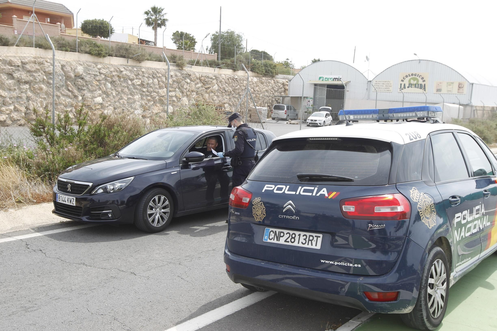 Fotogalería actuación INFOCA y UME por el coronavirus en Almería. Covid-19