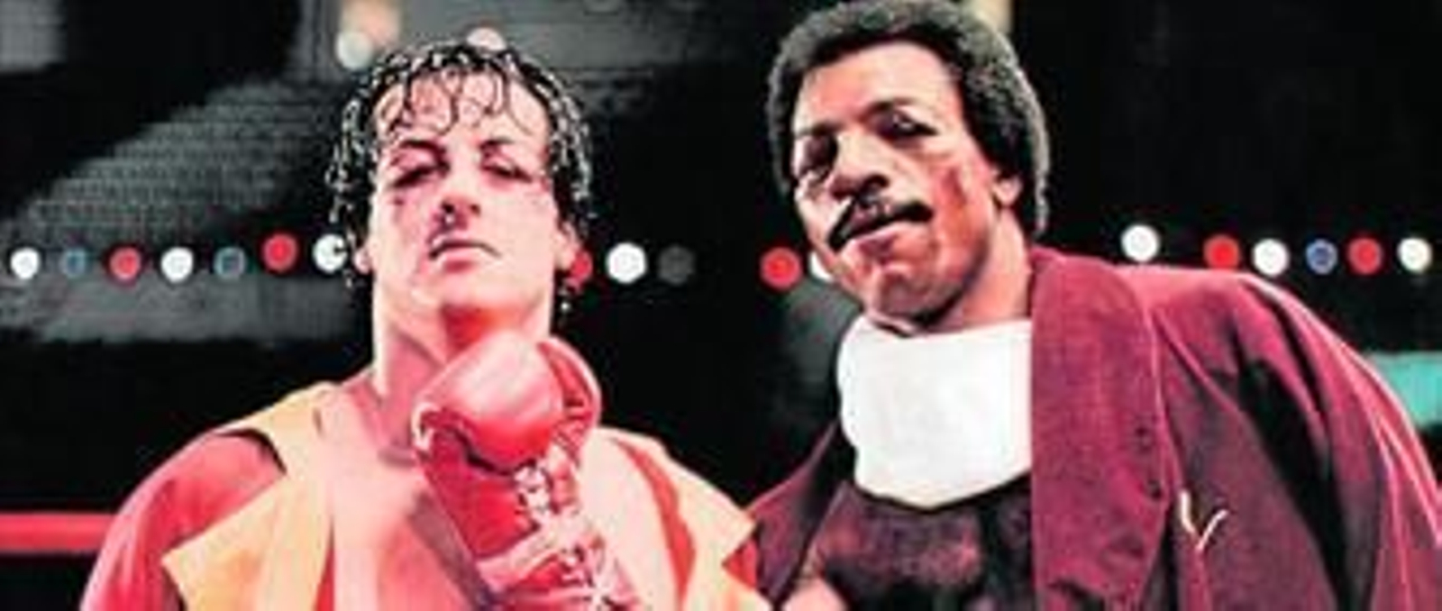 Los dos púgiles, en la primea entrega de la saga.