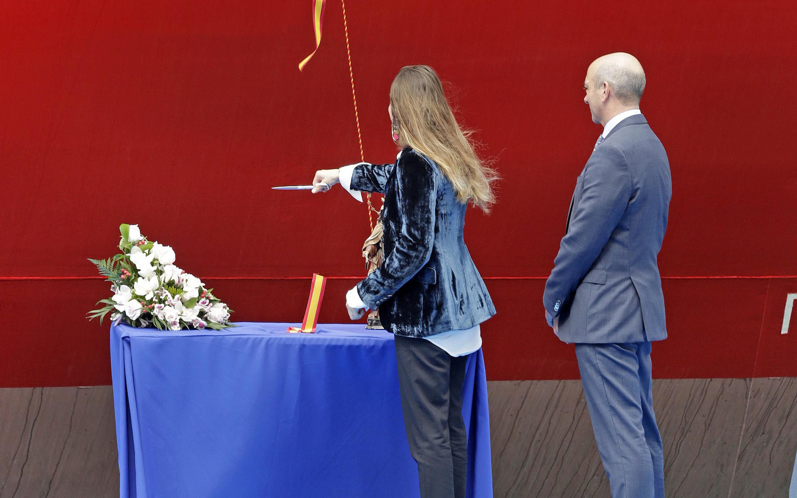 Entrega del primer pretolero Suezmax 'Monte Udala'