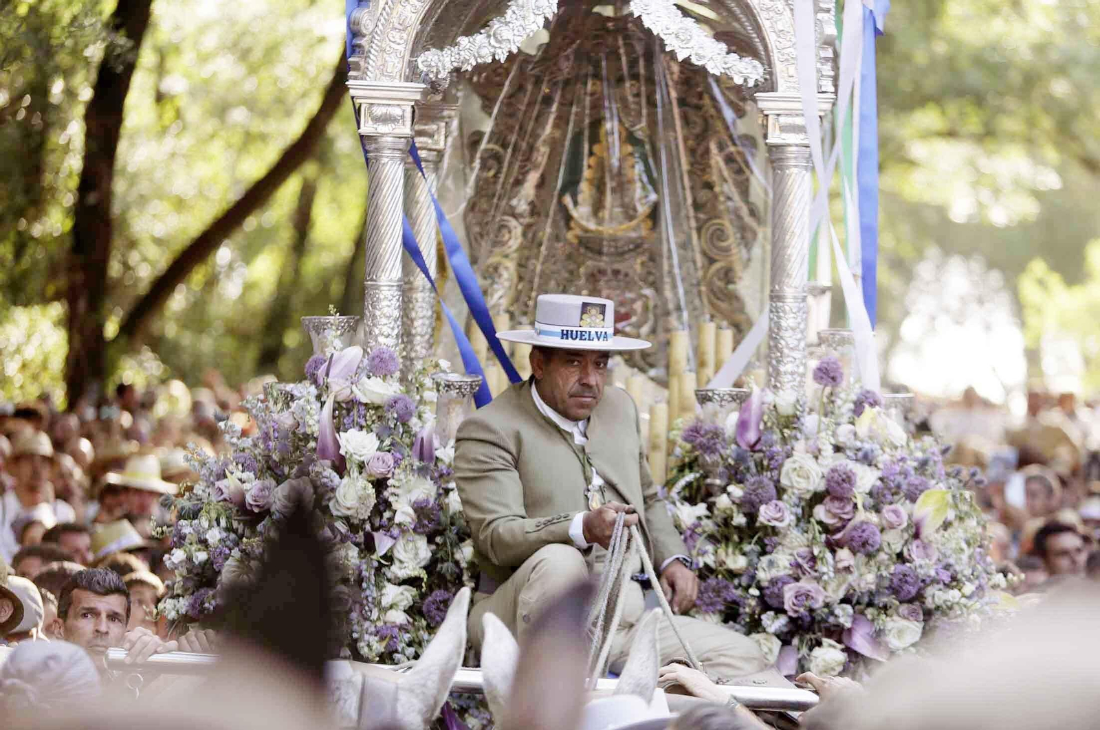 El Rocío 2023: Imágenes del Camino de la Hermandad del Rocío de Huelva