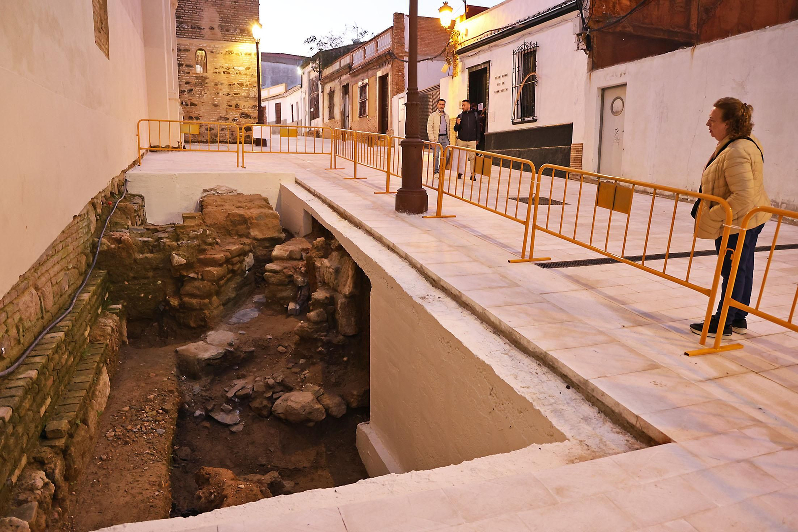 Imágenes de la inauguracion de la renovada Plaza de San Pedro