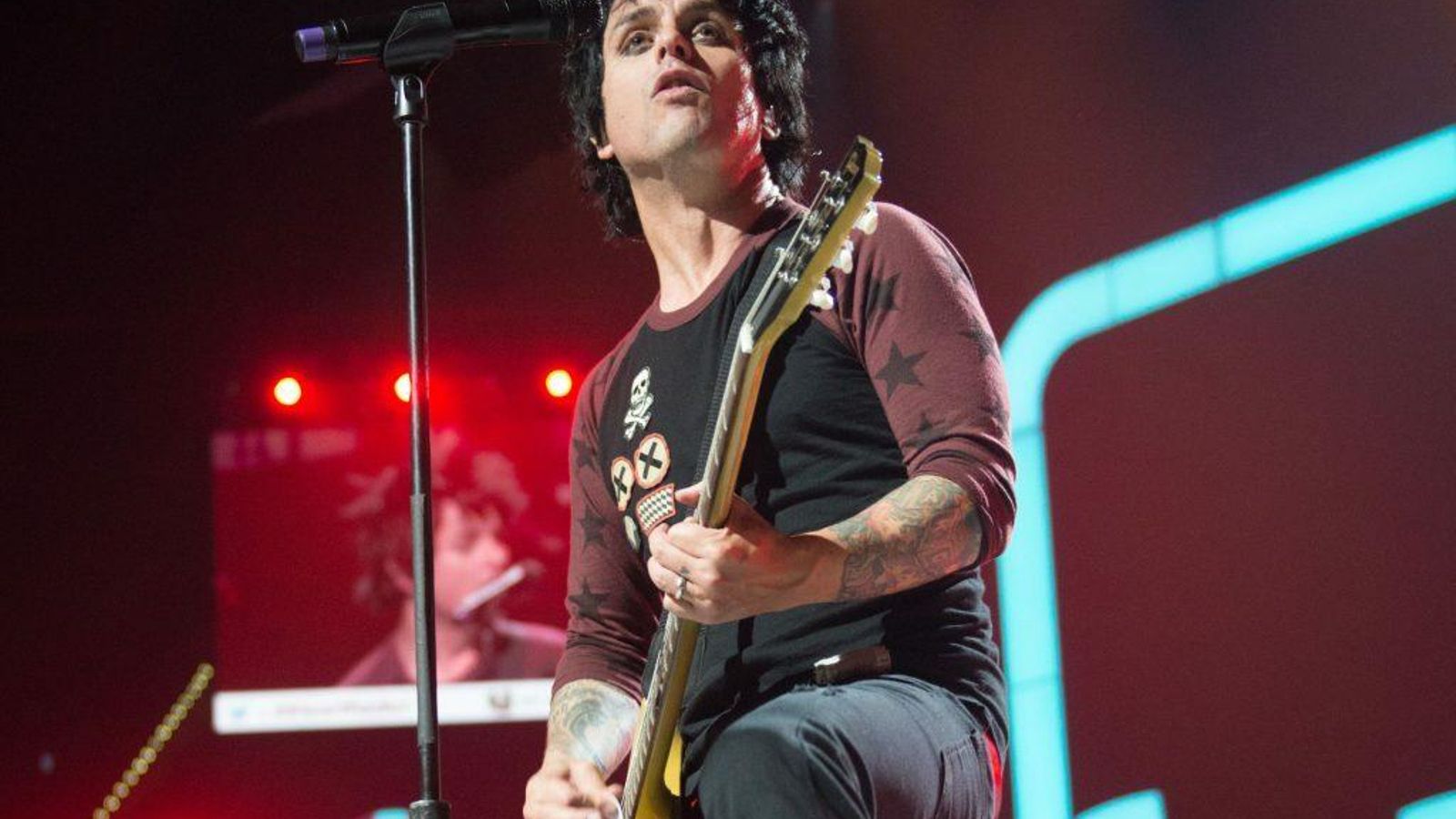 Billie Joe Arsmtrong, líder y rostro reconocible de la banda californiana.