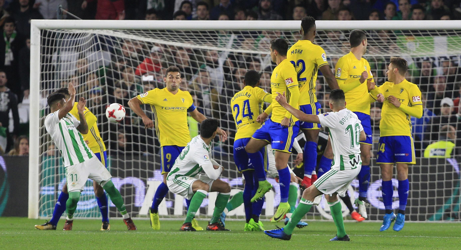 Las imágenes del Betis-Cádiz de Copa