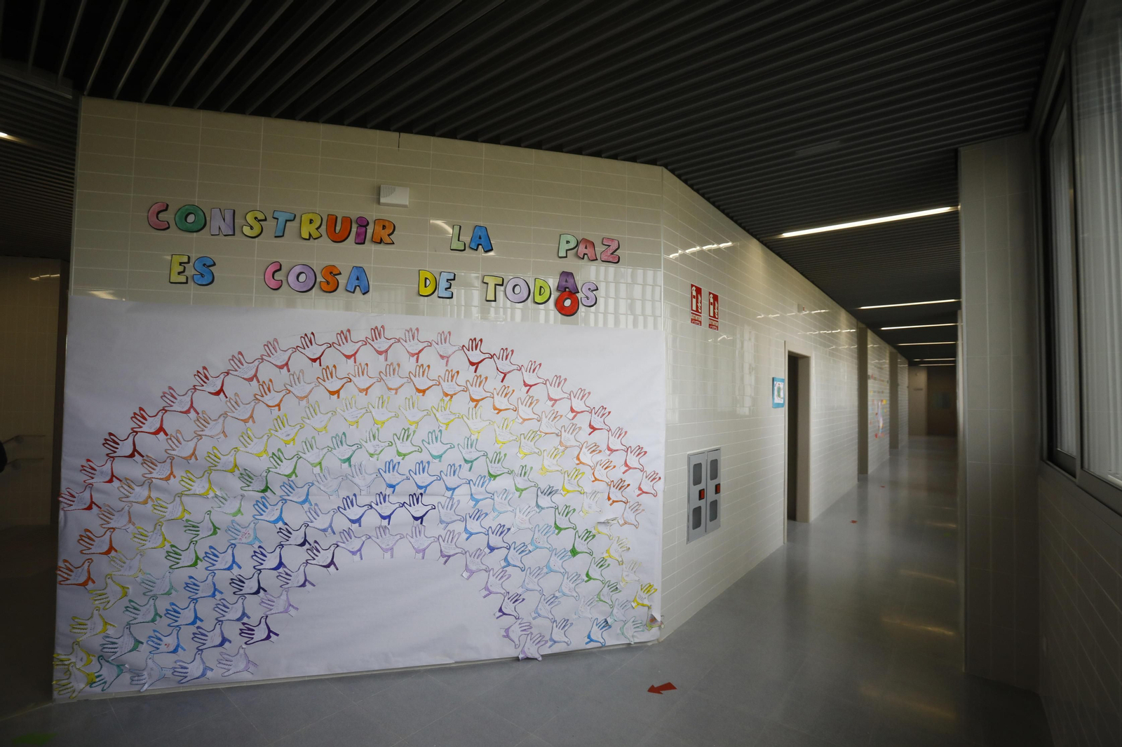 Las fotografías de la inauguración del colegio Turruñuelos.