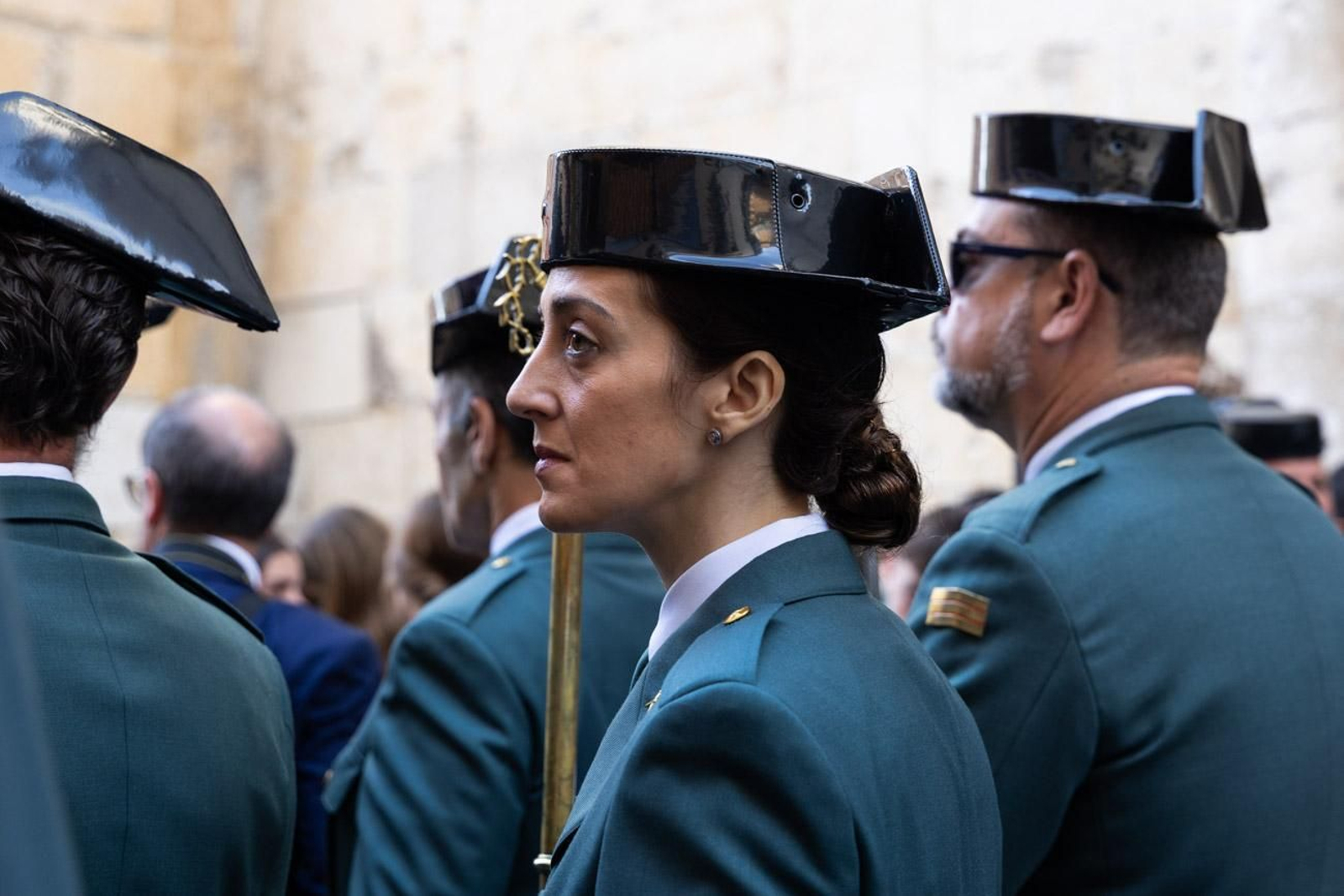 Las cofradías de la Vera Cruz, Expiración y Gran Poder lucen sus cortejos en la calle