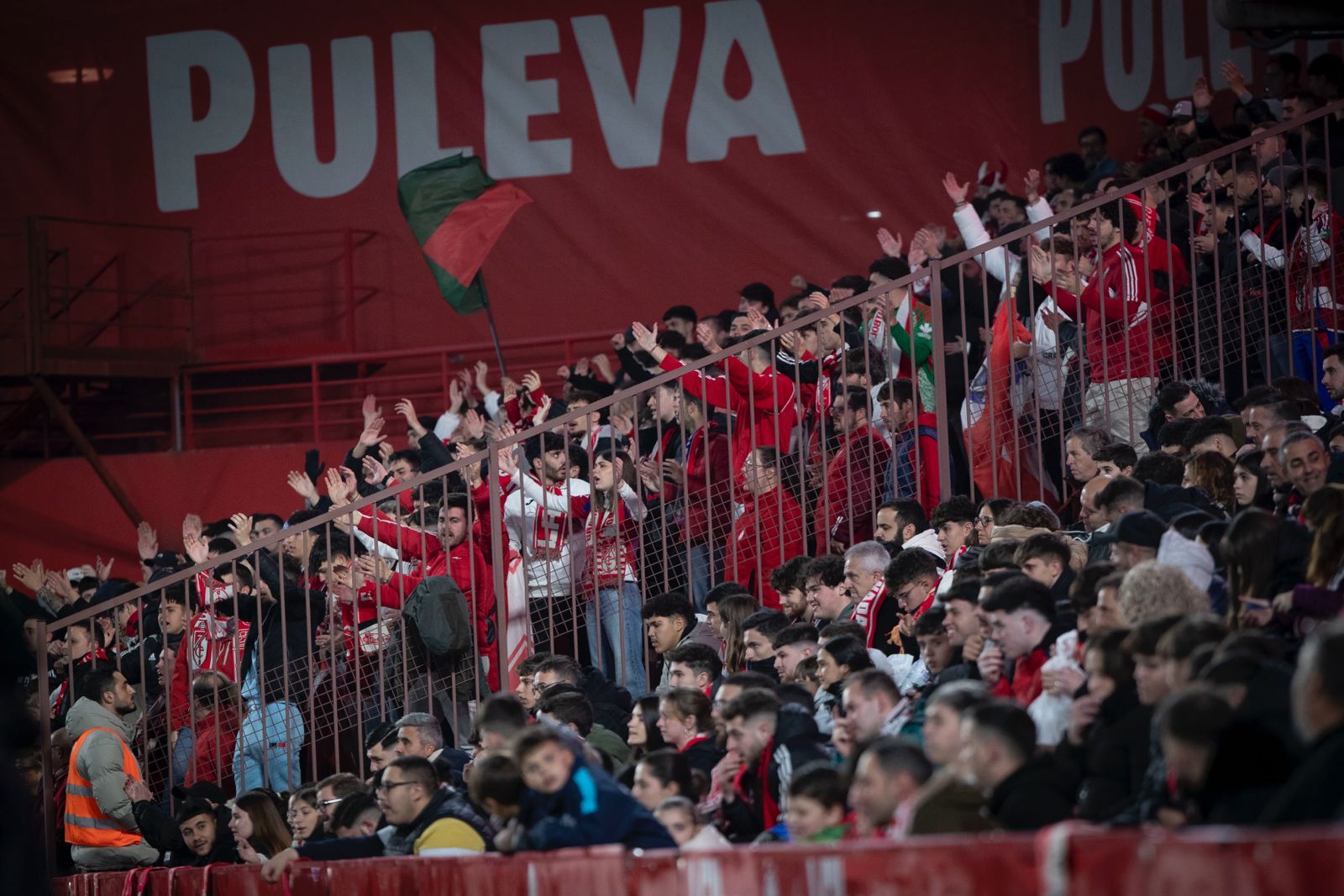 Encuéntrate en la grada de Los Cármenes en el Granada-Burgos