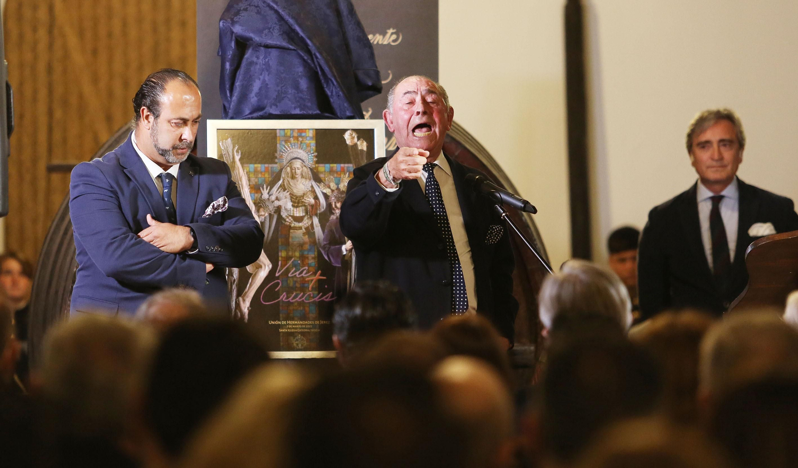 Presentación del cartel del Vía Crucis de la hermandades