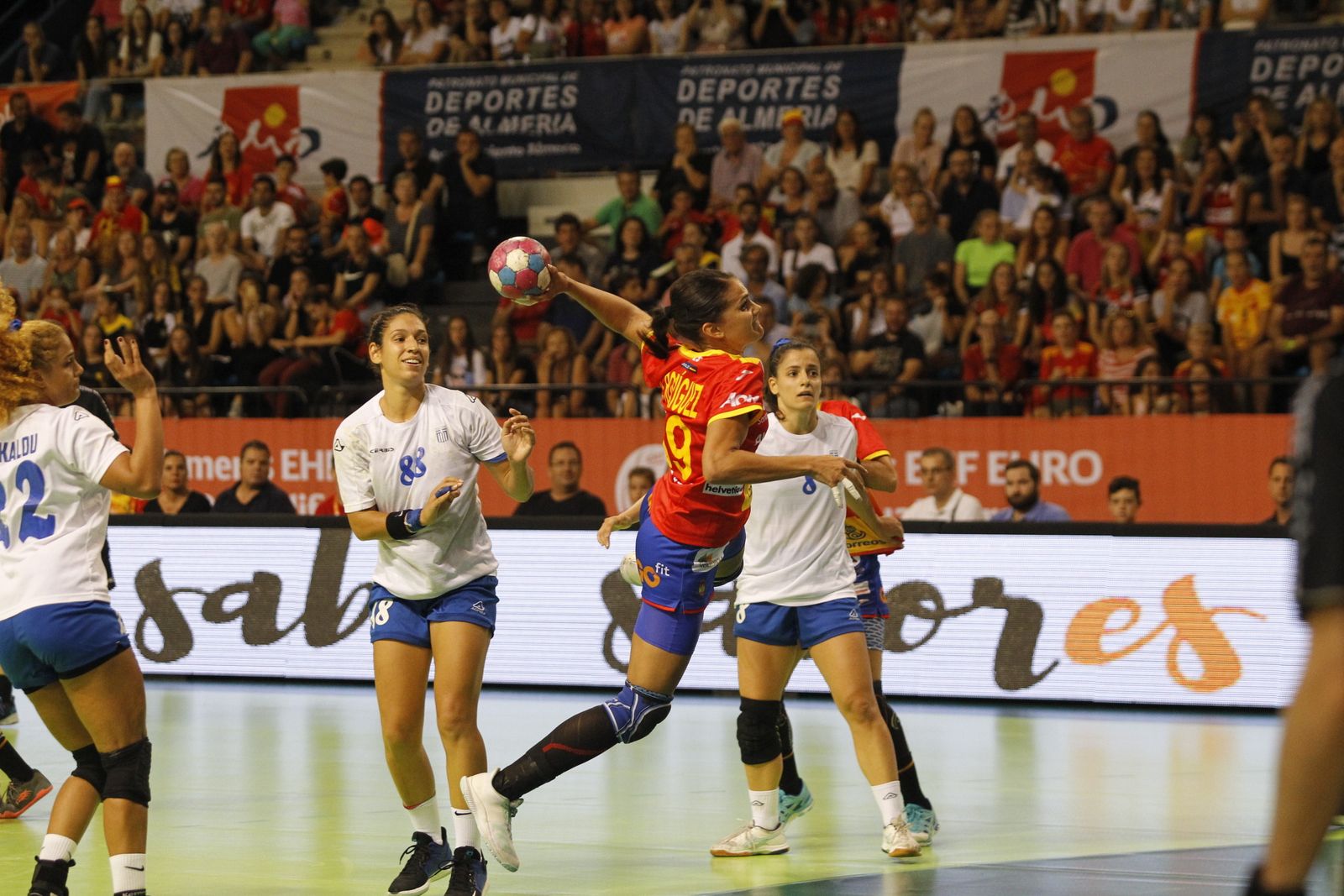 Fotogalería España-Grecia. Balonmano Femenino, fase clasificación Euro 2020