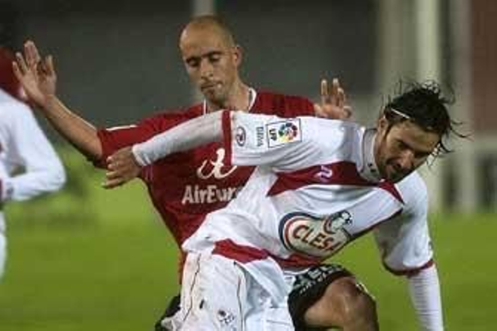 Pachón, en un partido con el Rayo de la pasada temporada.