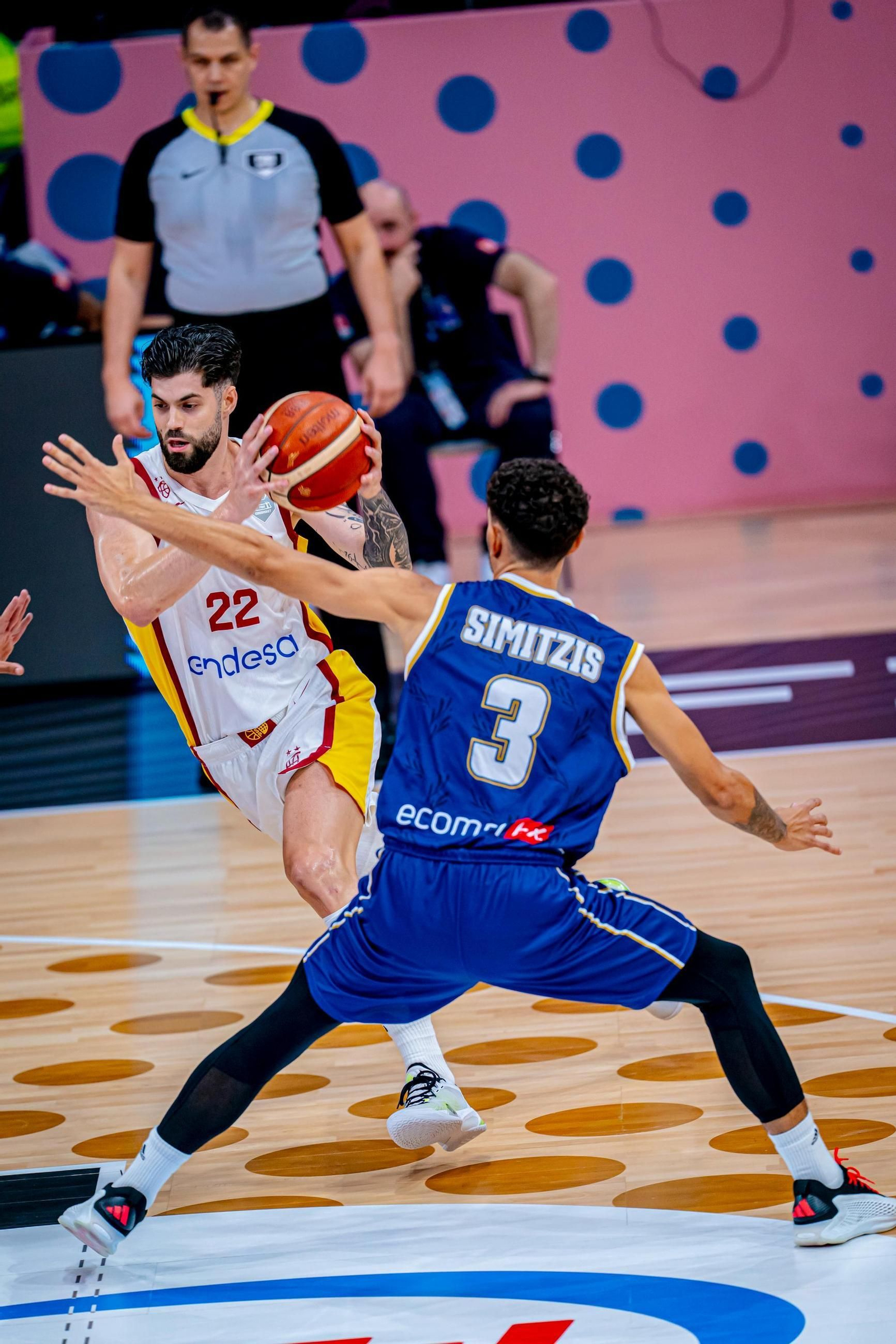 Las fotos del Chipre - España de baloncesto