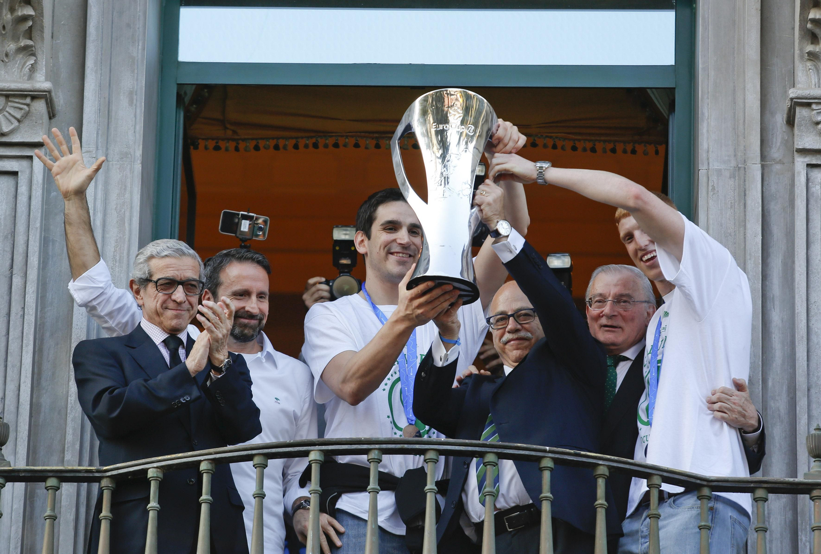 La era de Eduardo García como presidente del Unicaja, en fotos