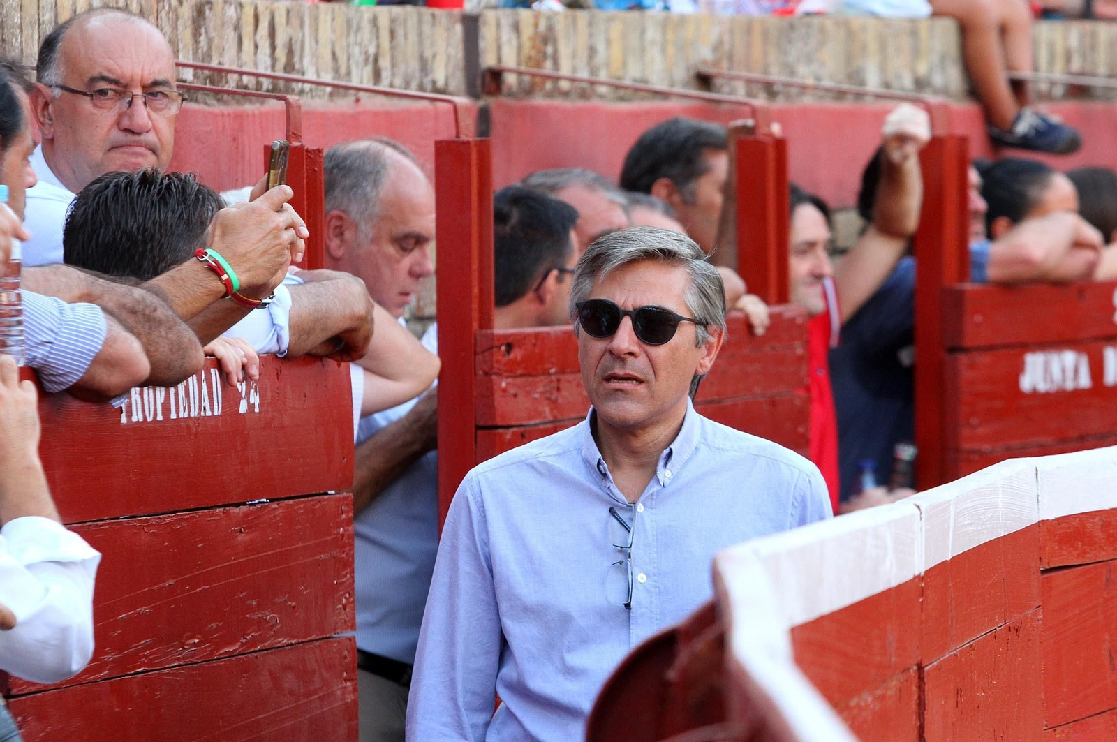 Imágenes de la corrida de rejones de Pablo Hermoso de Mendoza, Andrés Romero y Lea Vicens.