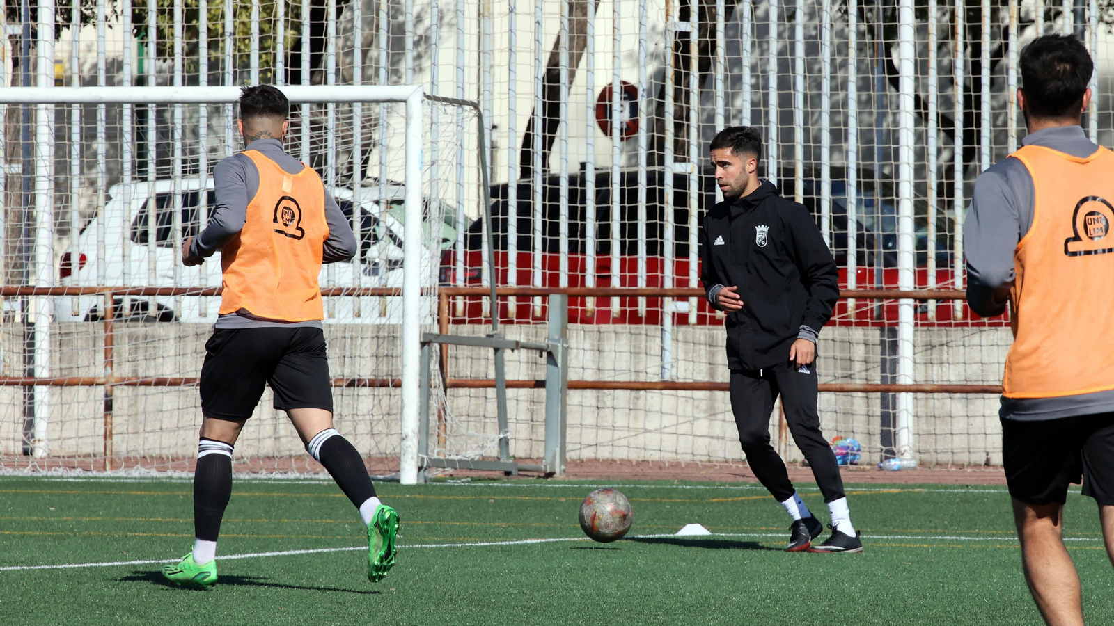 Entrenamiento de Juan Pedro 'El Pirata' con el Xerez CD