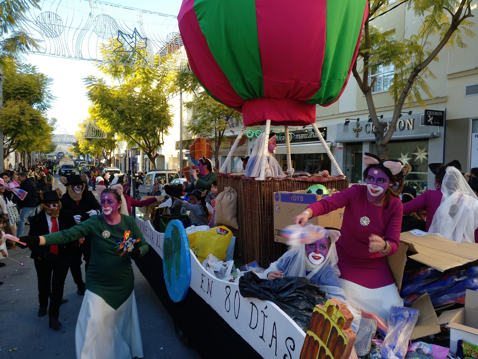 La visita de los Reyes Magos a la provincia