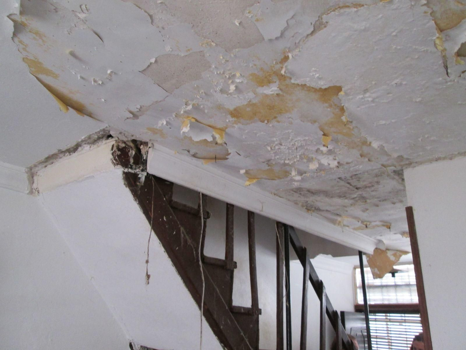 Las imágenes del estado de la barriada