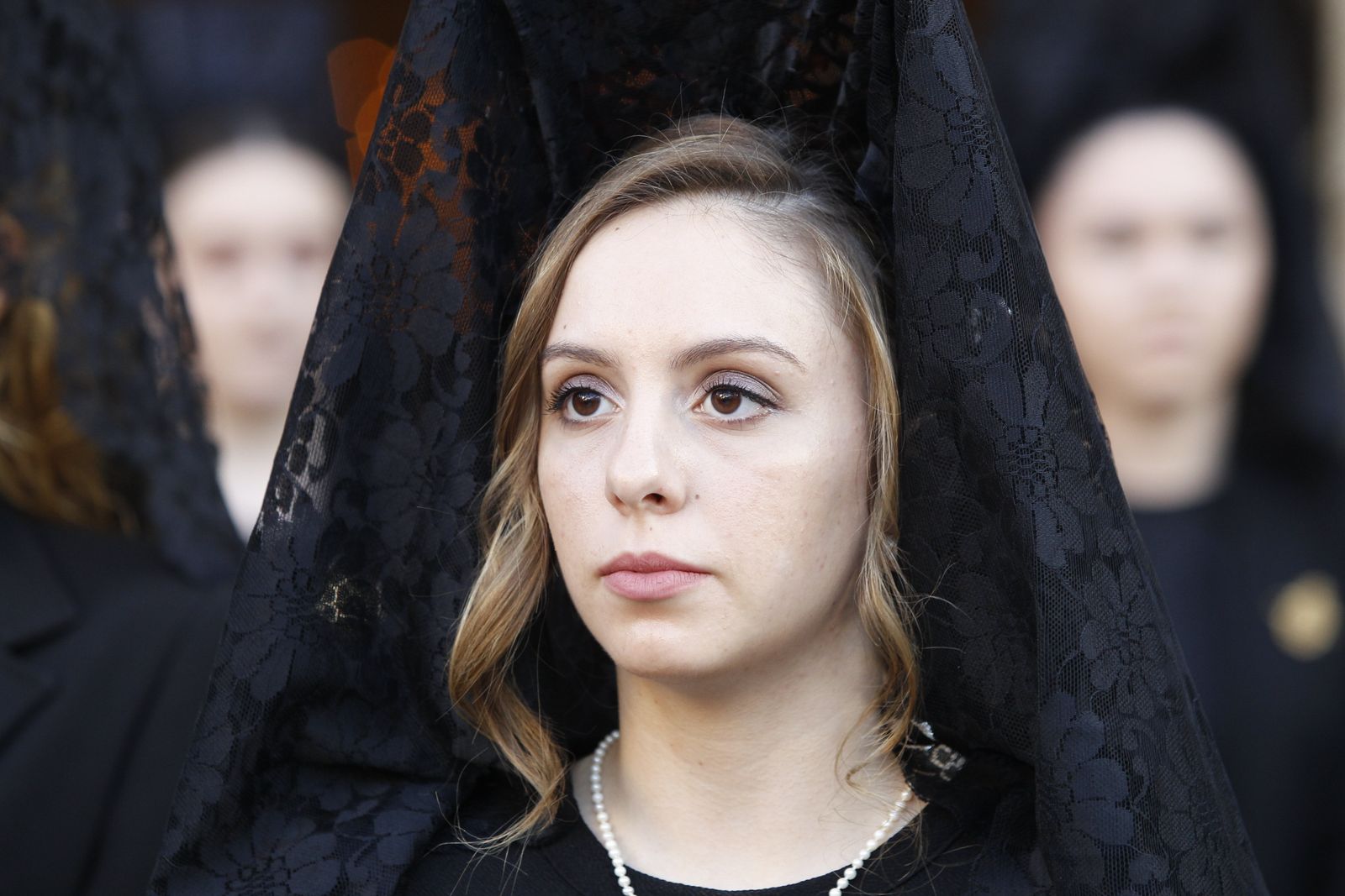 Imágenes de la Procesión del Entierro, Viernes Santo. Semana Santa Almería 2019