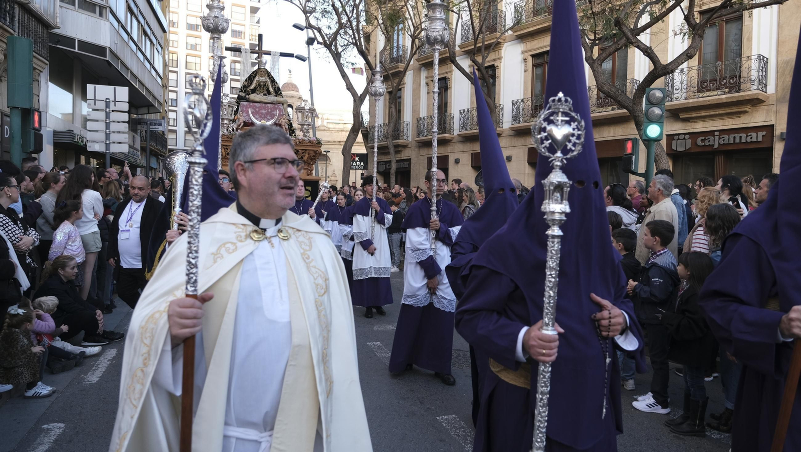 Angustias en la Semana Santa de Almería 2025