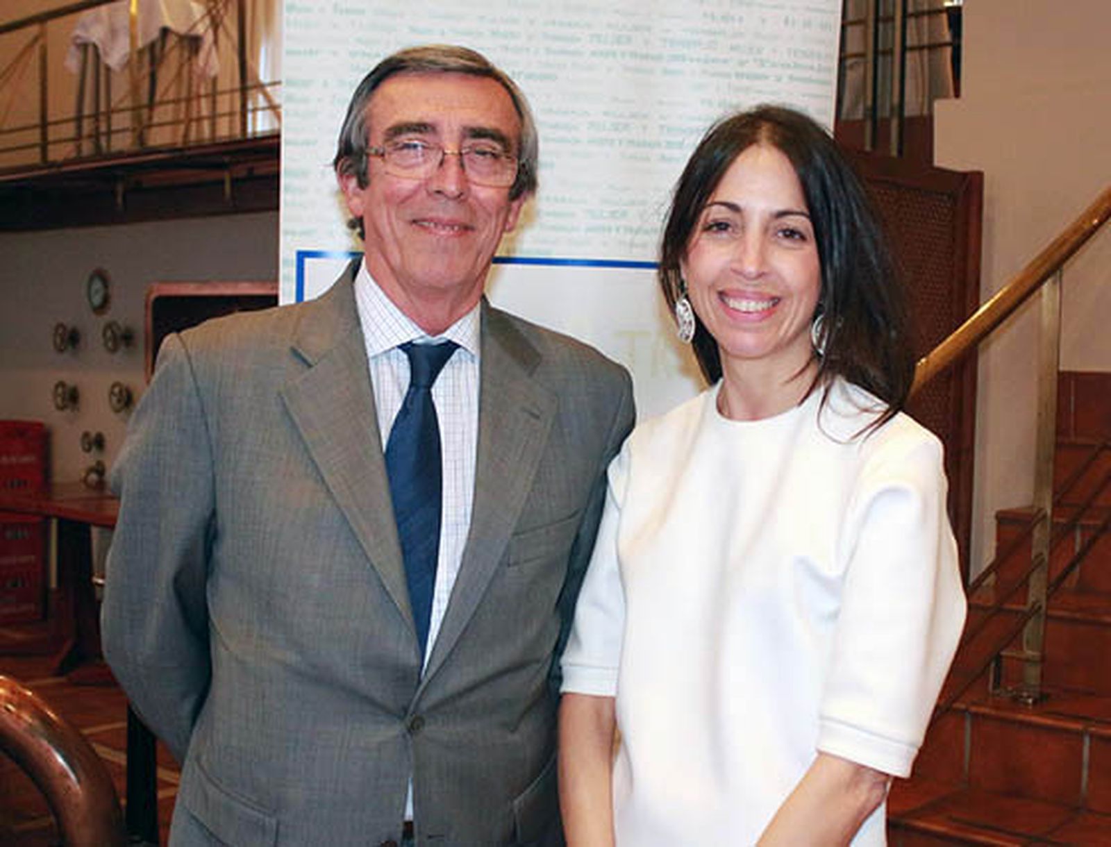 Alfredo Álvarez (socio director) y Consuelo Rodríguez, de Montero Aramburu, patrocinadores.

Foto: Victoria Ramírez