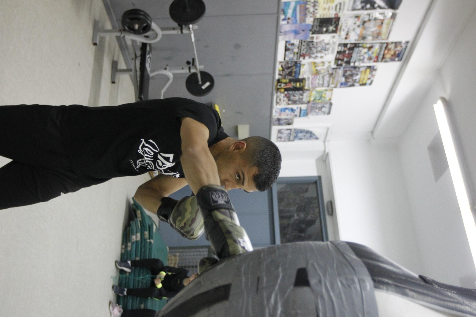 Fotogalería de un entrenamiento de Salvador Barón, el 'Rey Gitano'