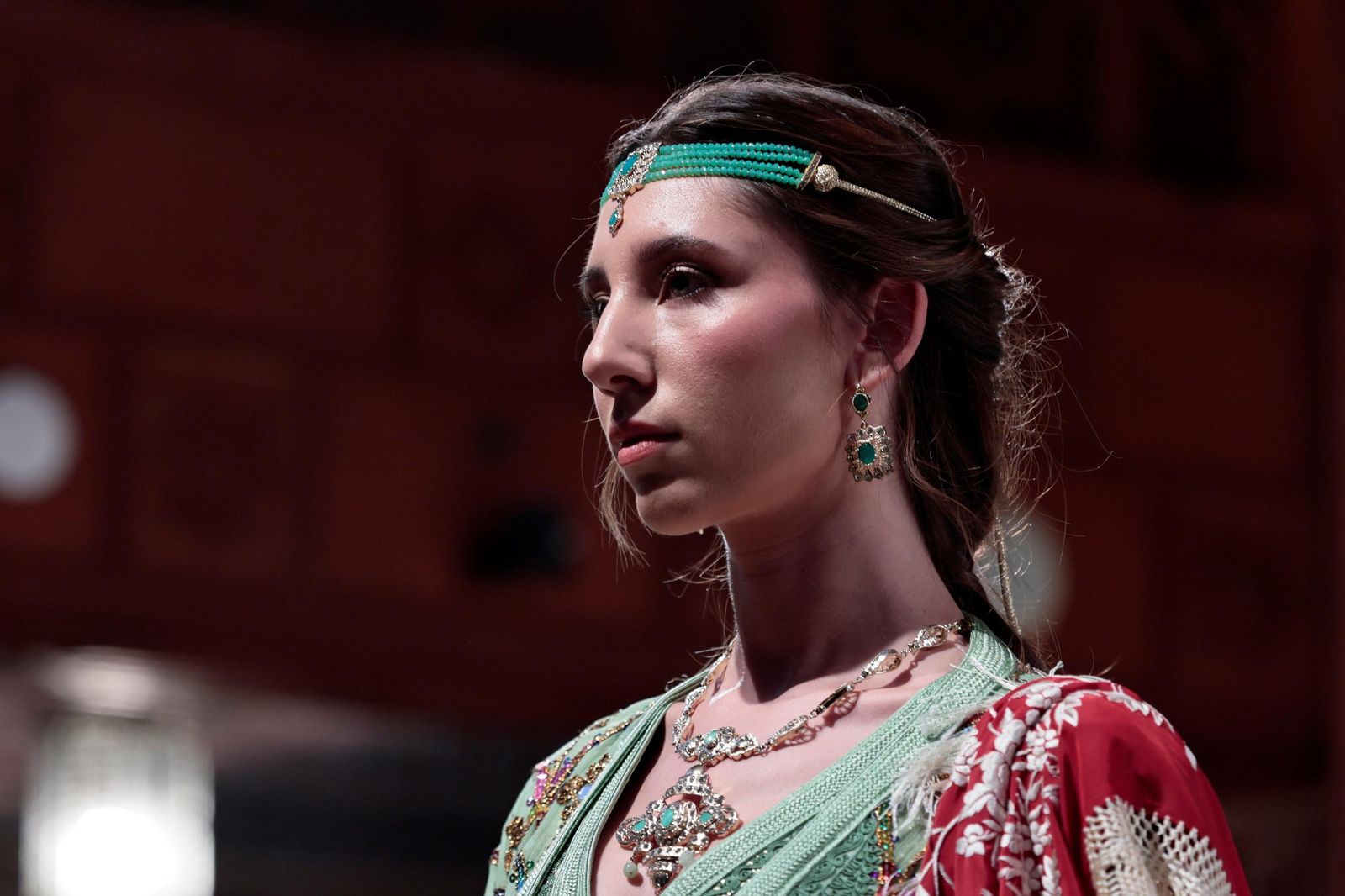 Segundo día de los desfiles de moda de We love Morocco en Fundación Tres Culturas