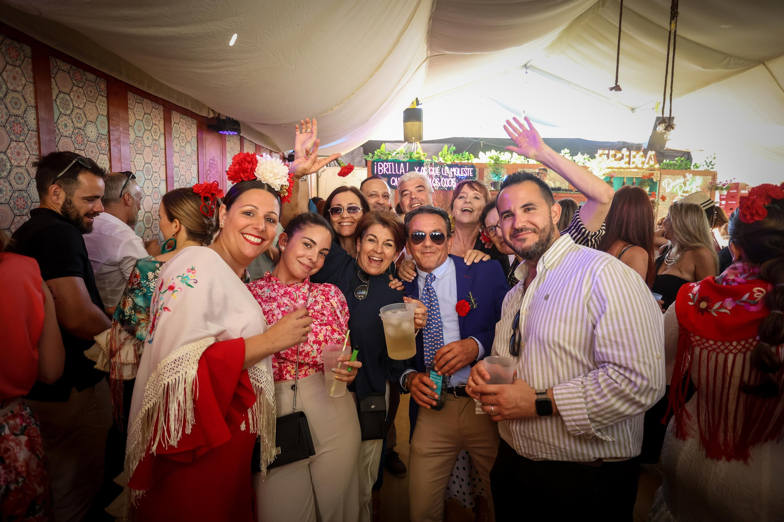 Búscate las fotos  del lunes en la Feria de Jerez 2024