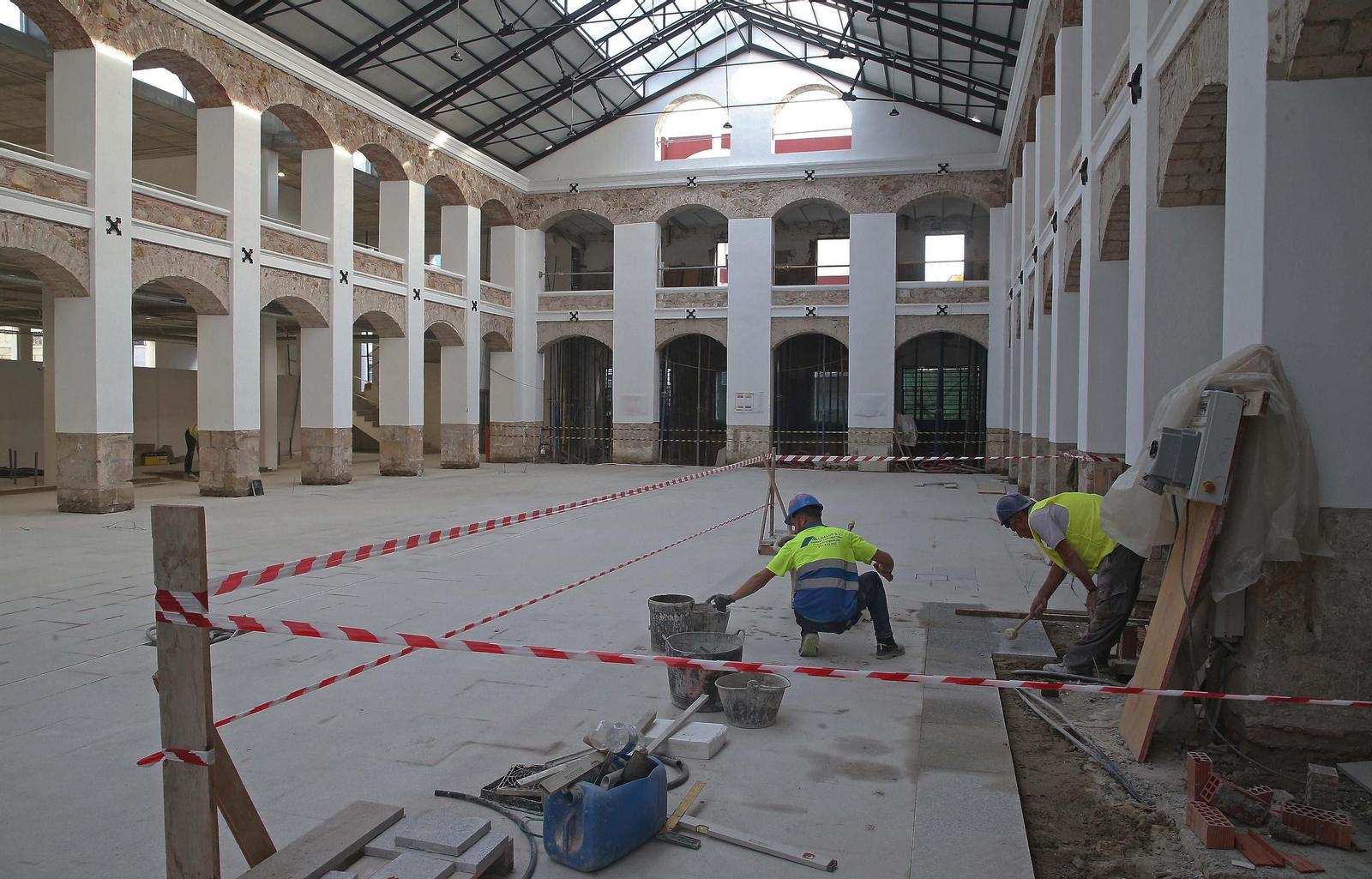 Fotos de la visita al nuevo mercado de la Concepción en La Línea Fotos de la visita al nuevo mercado de la Concepción en La Línea