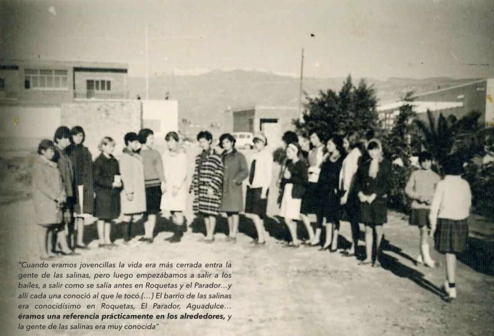Una de las fotografías mostradas en la charla de Marina Morón.