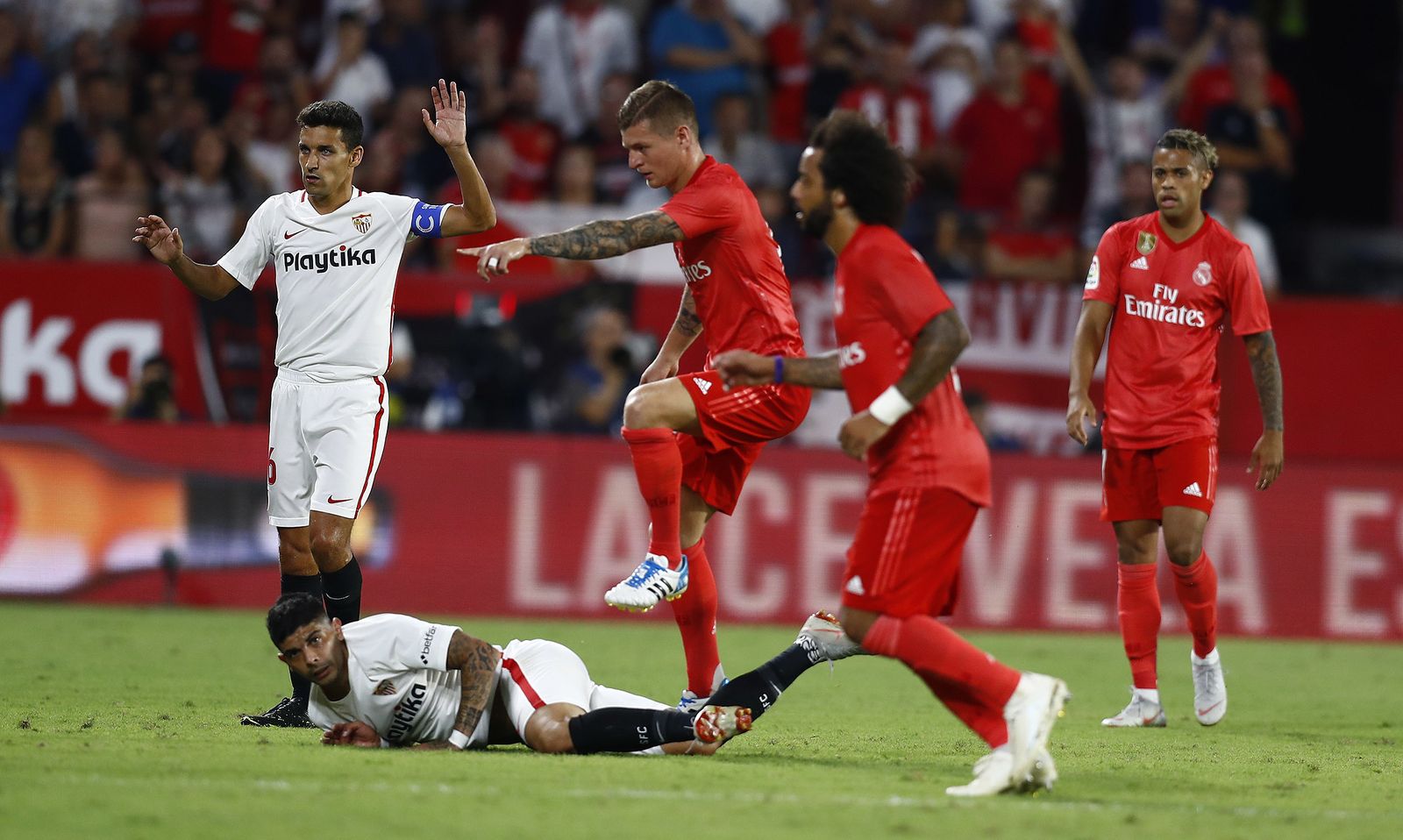 Las imágenes del Sevilla-Real Madrid