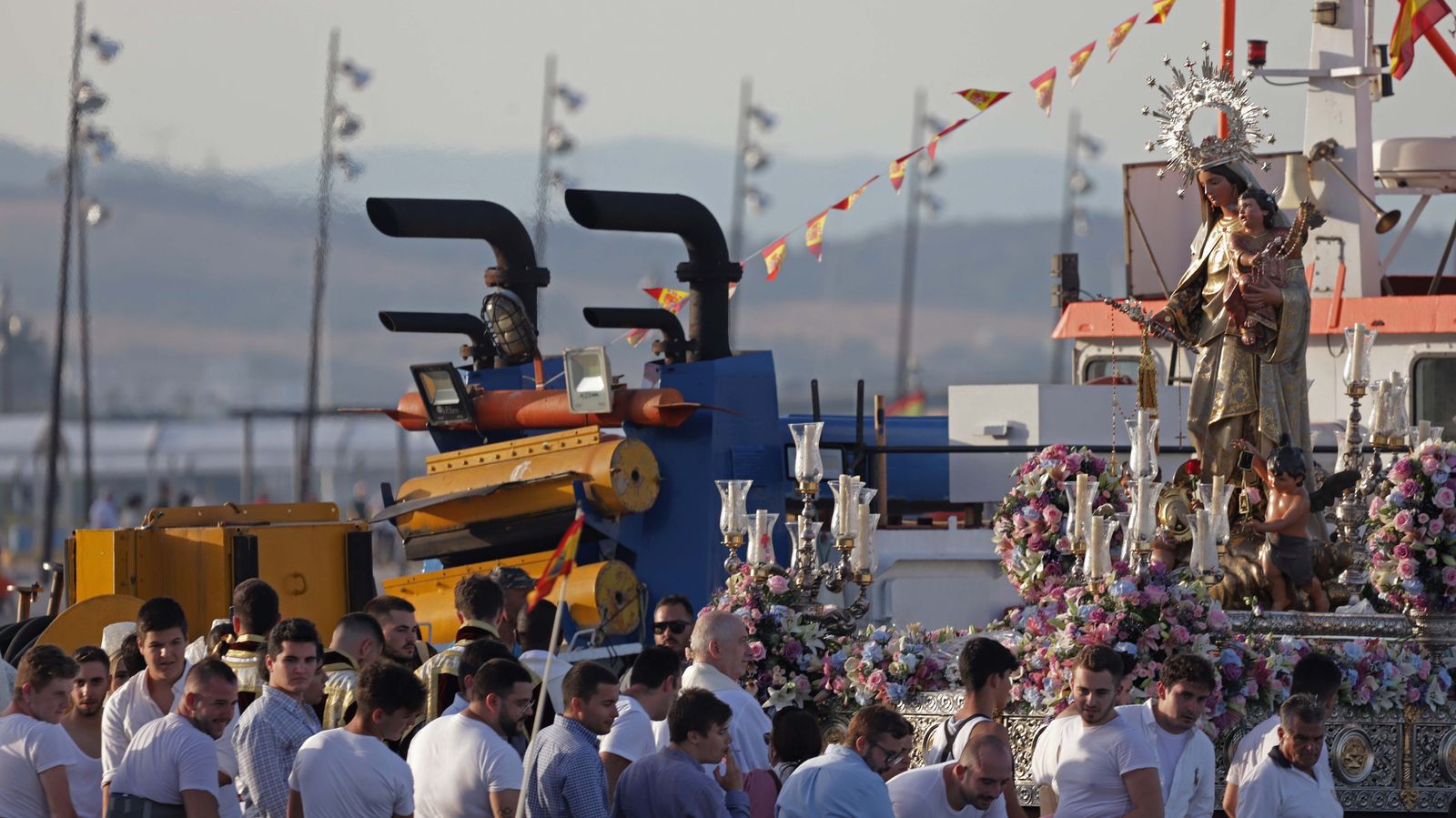 Fotos de la procesión de la Virgen del Carmen en Algeciras 2022