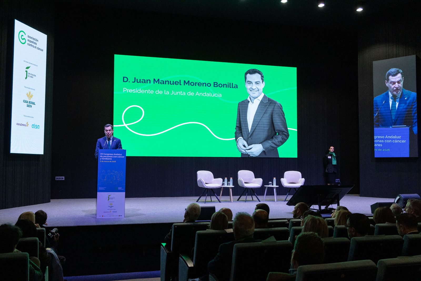 Inauguración del VII Congreso Andaluz de Personas con Cáncer y Familiares, organizado por la AECC
