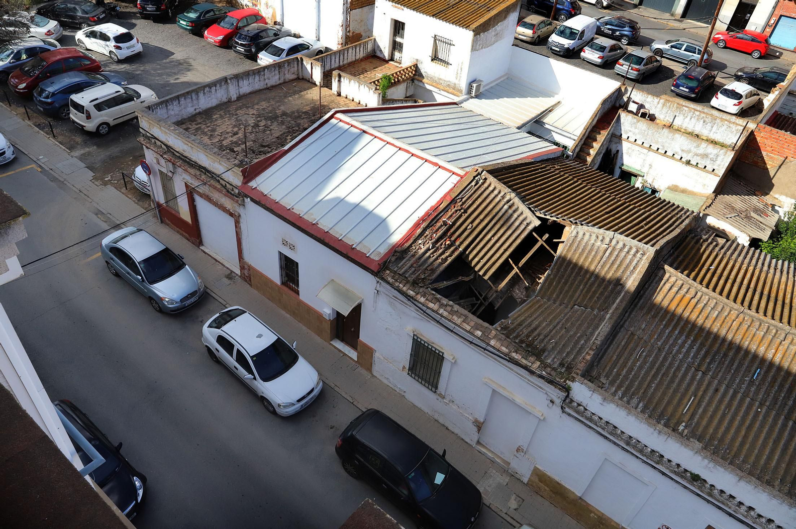 Viviendas de la calle La Colombina.