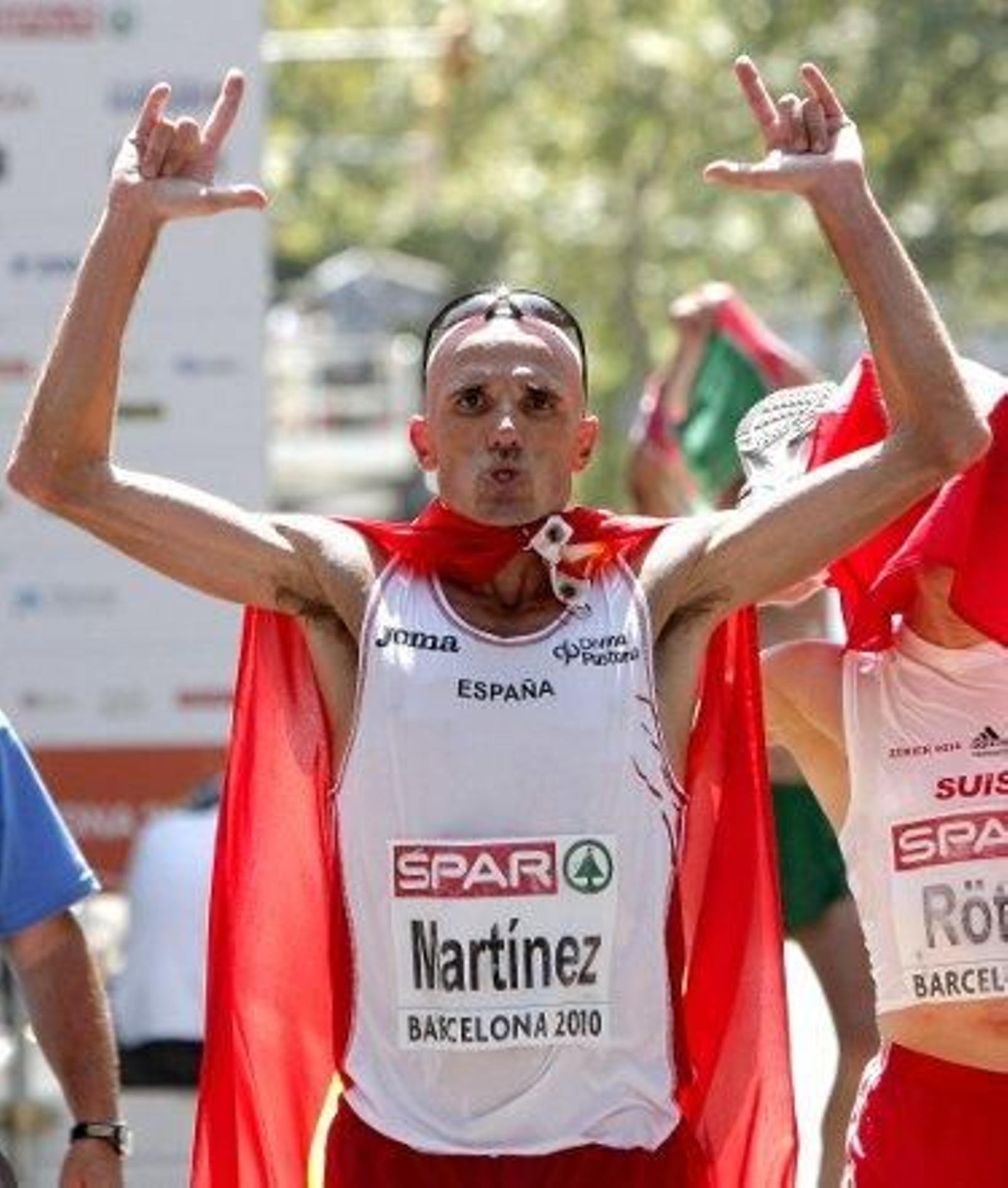 Chema Martínez obtiene la plata en maratón