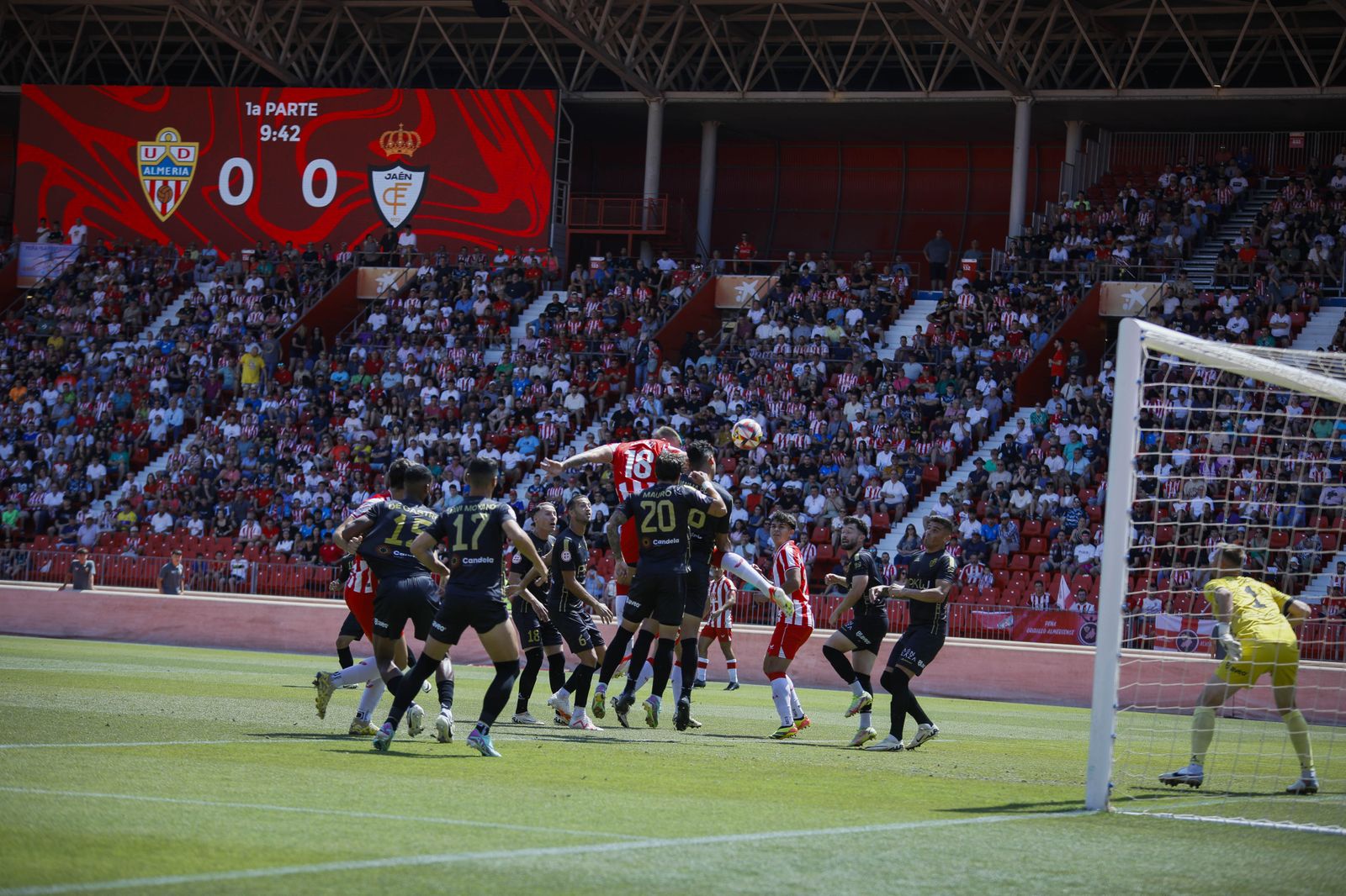 Imágenes del partido entre el Almería B y el Real Jaén