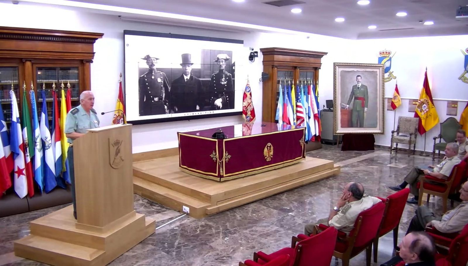 Un momento de la conferencia.