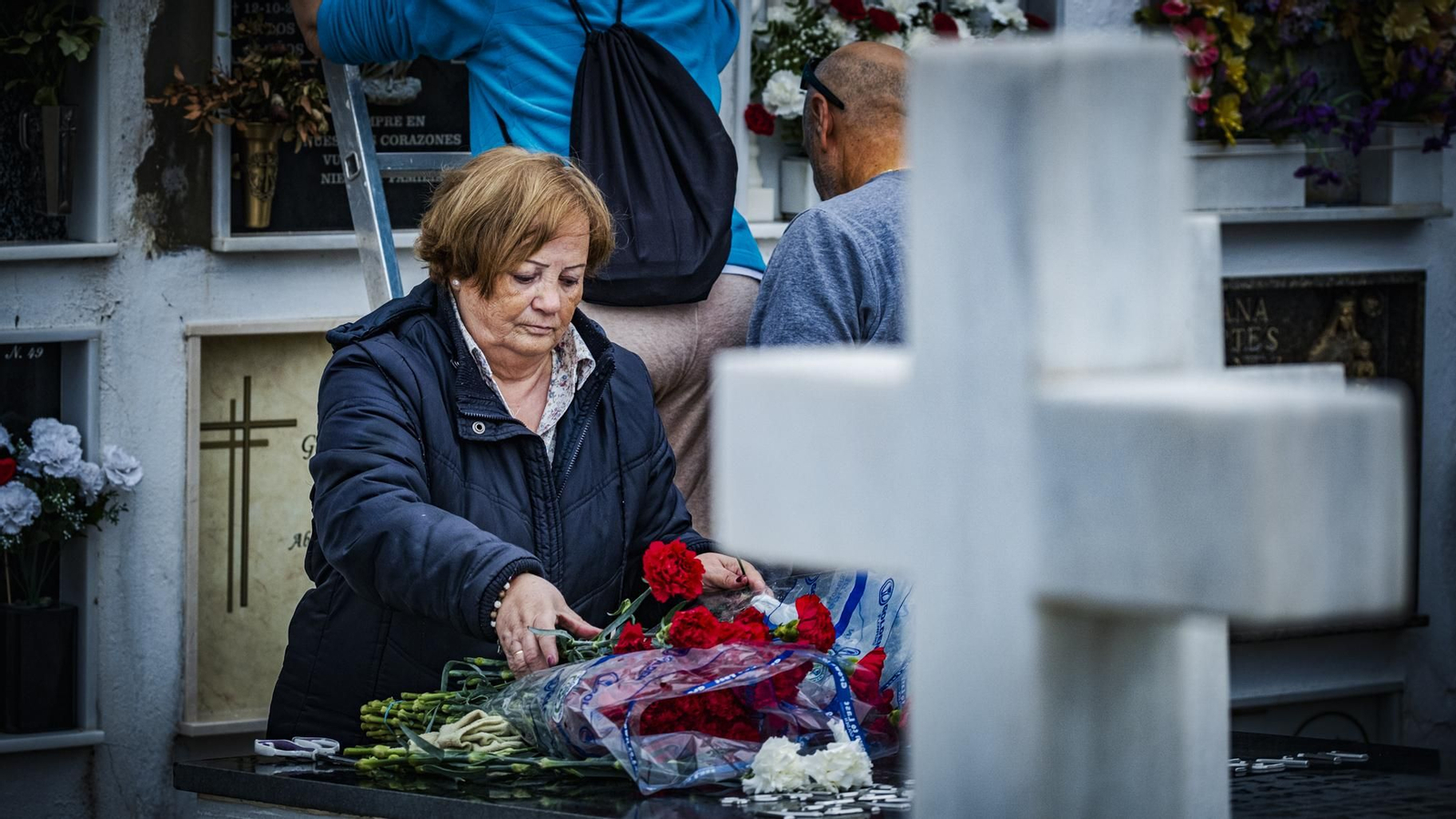 Las imágenes del día de los difuntos en Cádiz: Cementerio de El Puerto de Santa María