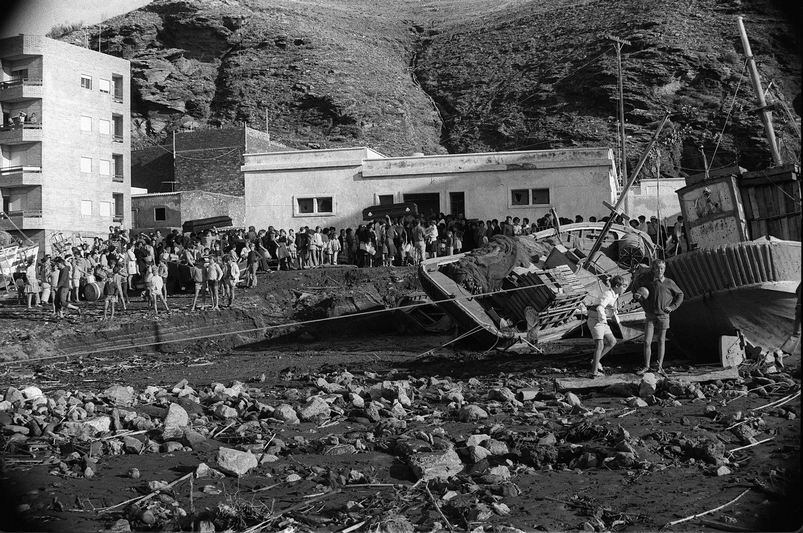 Así fue 'La Nube', la riada que destruyó La Rábita hace 50 años