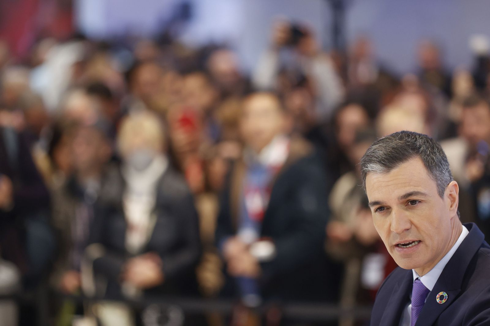 Pedro Sánchez en FITUR.